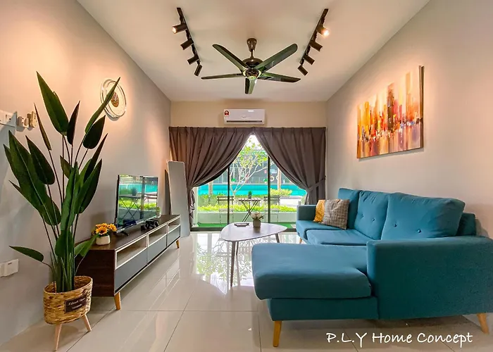 Manhattan Condo Ipoh Groundfloor Poolside Free Netflix&Carpark