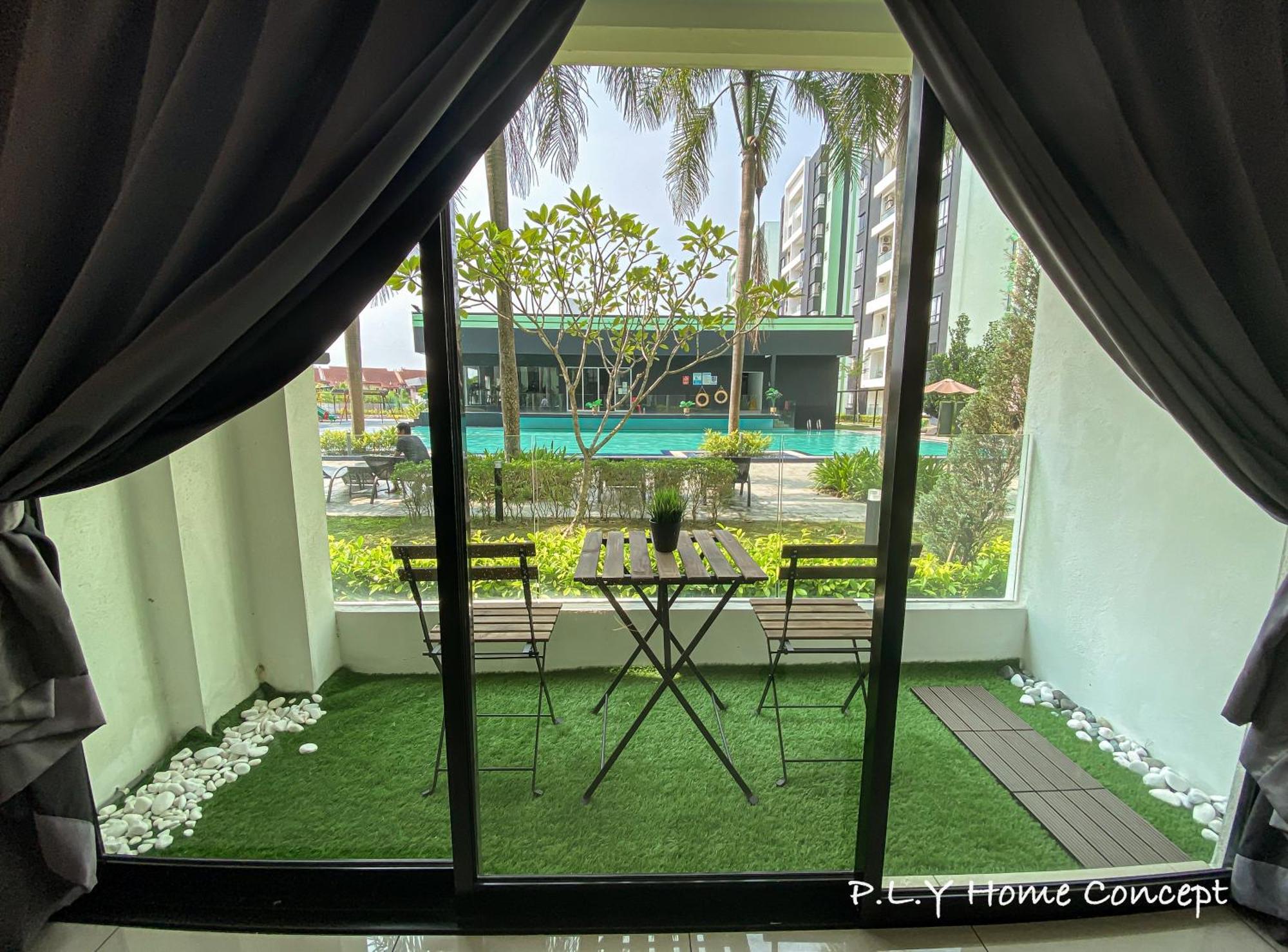 Apartment Manhattan Groundfloor Poolside Free Netflix&carpark Ipoh